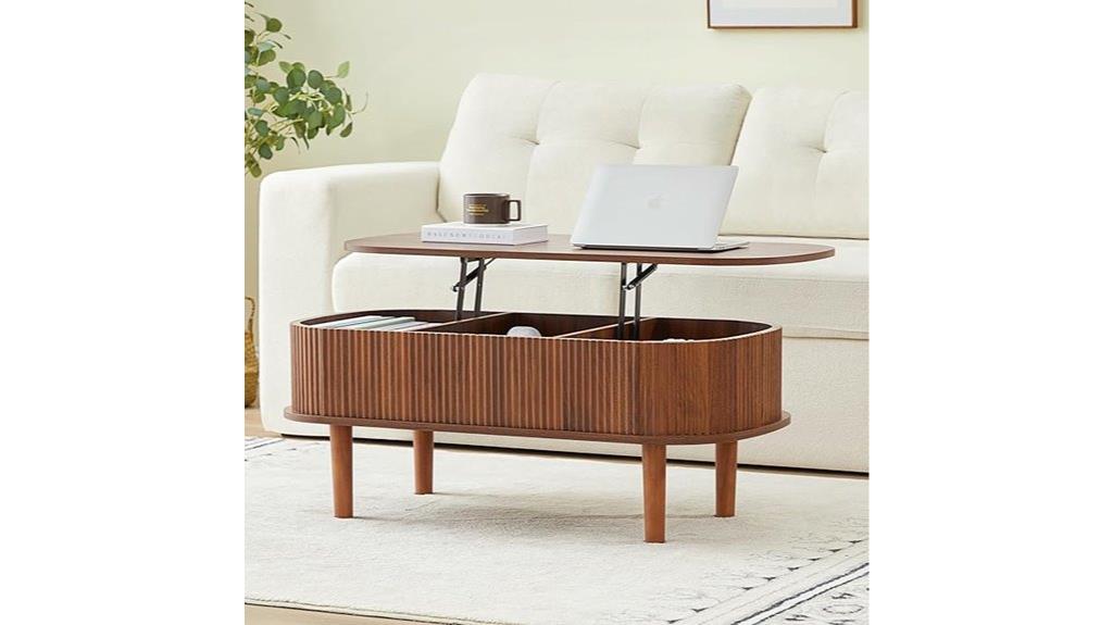decorative coffee table storage