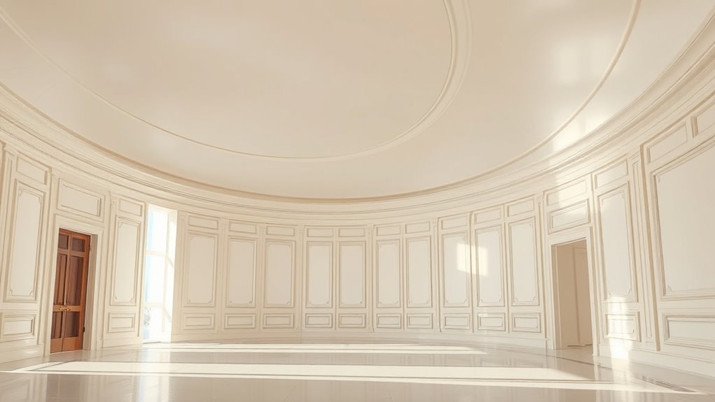 decorative curved wall finishes