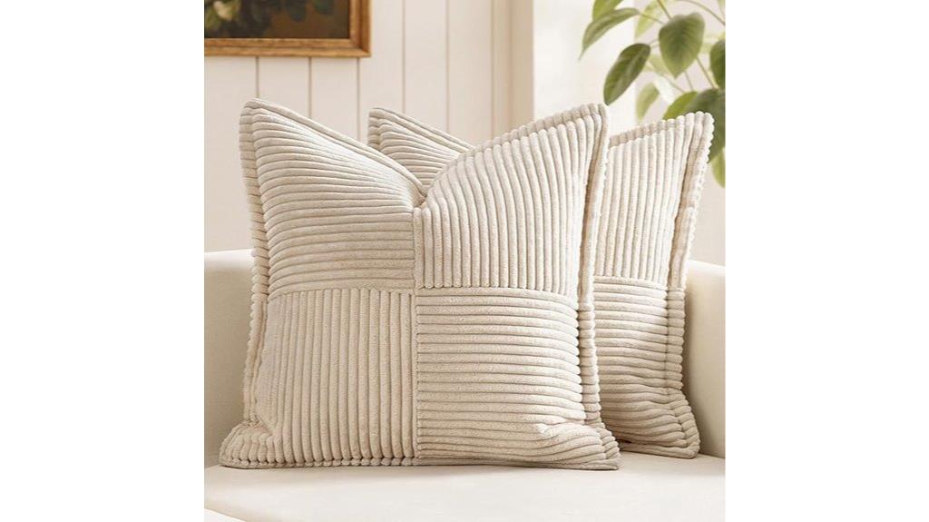 decorative pillow cover set