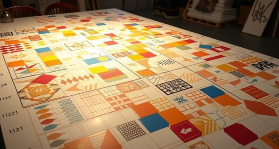 digital mural layout planning