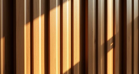 diy fluted wall patterns