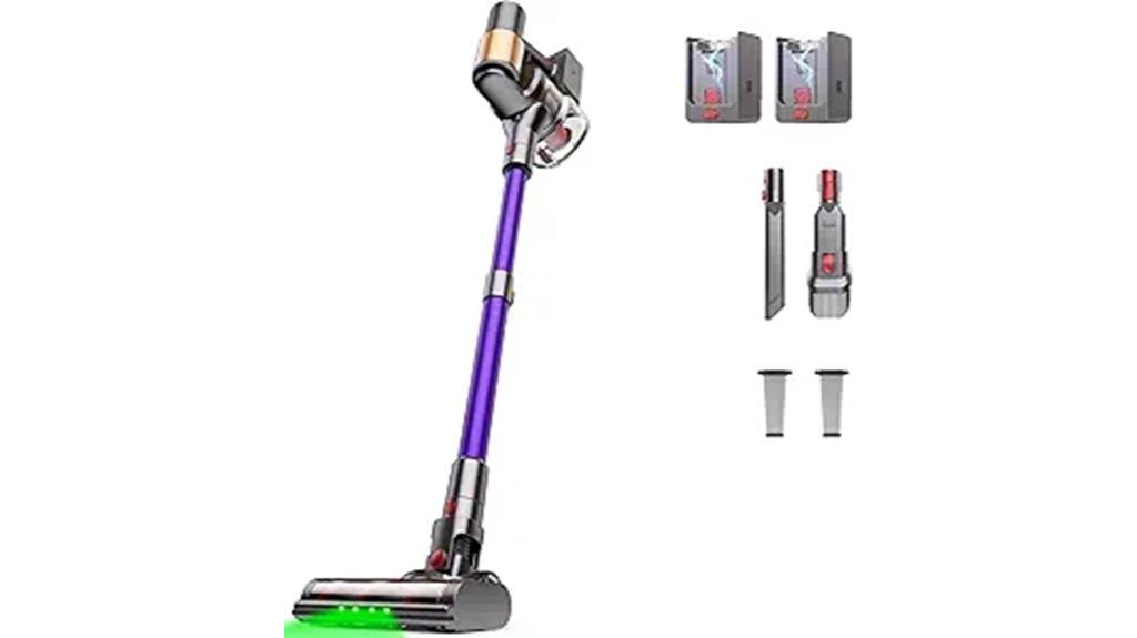 dual battery cordless vacuum