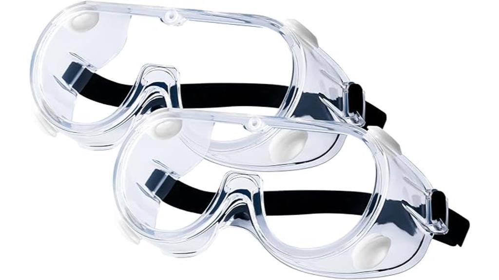 dual pack safety goggles