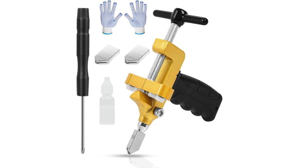 dual purpose glass cutter