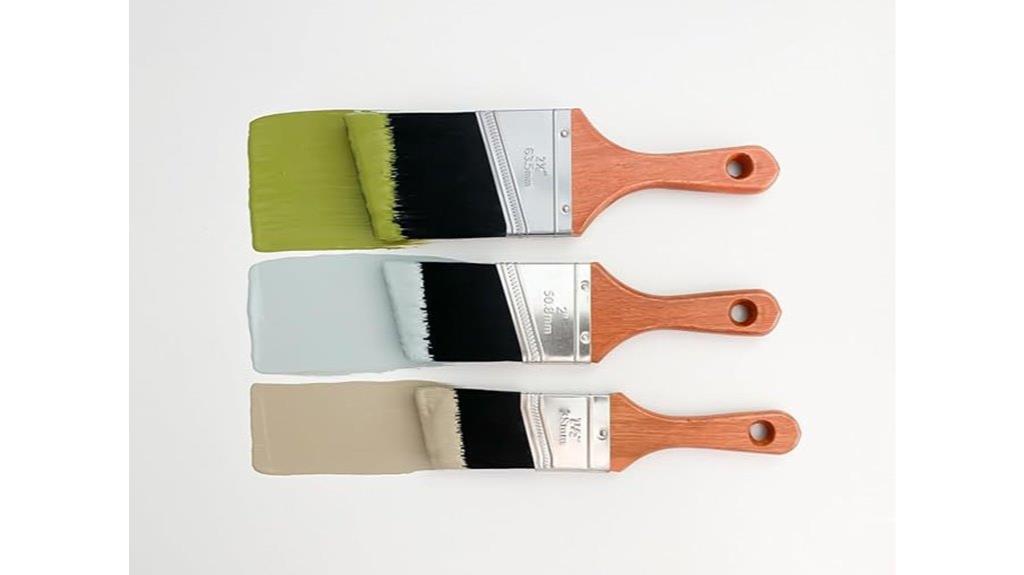 dual synthetic angled bristle brushes