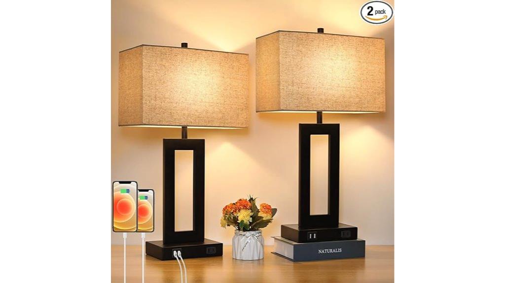 dual touch lamp usb