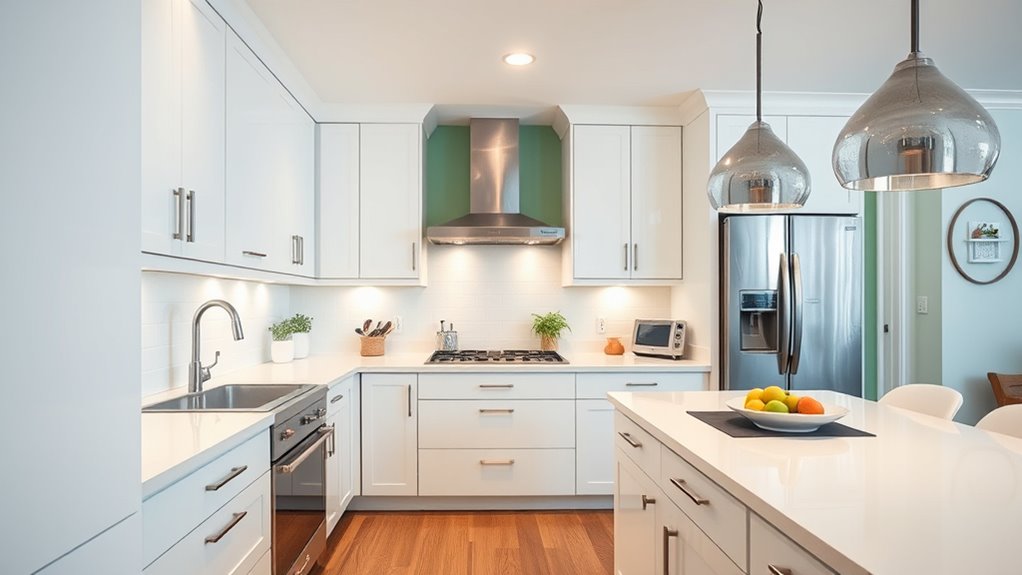 durable easy clean kitchen finishes