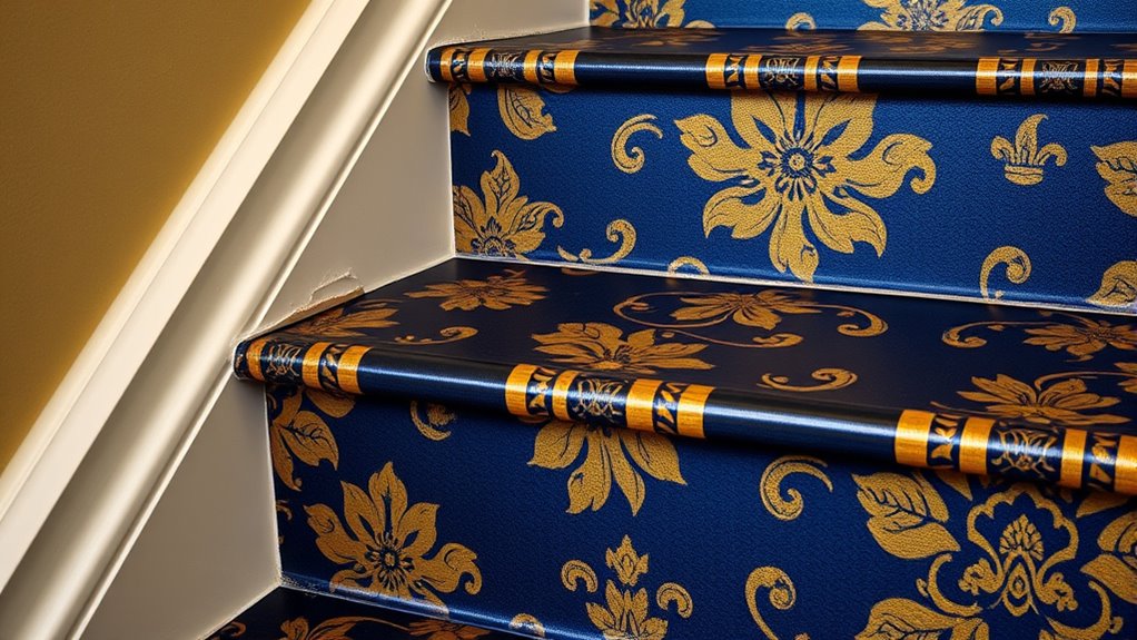 durable easy to clean stair wallpaper