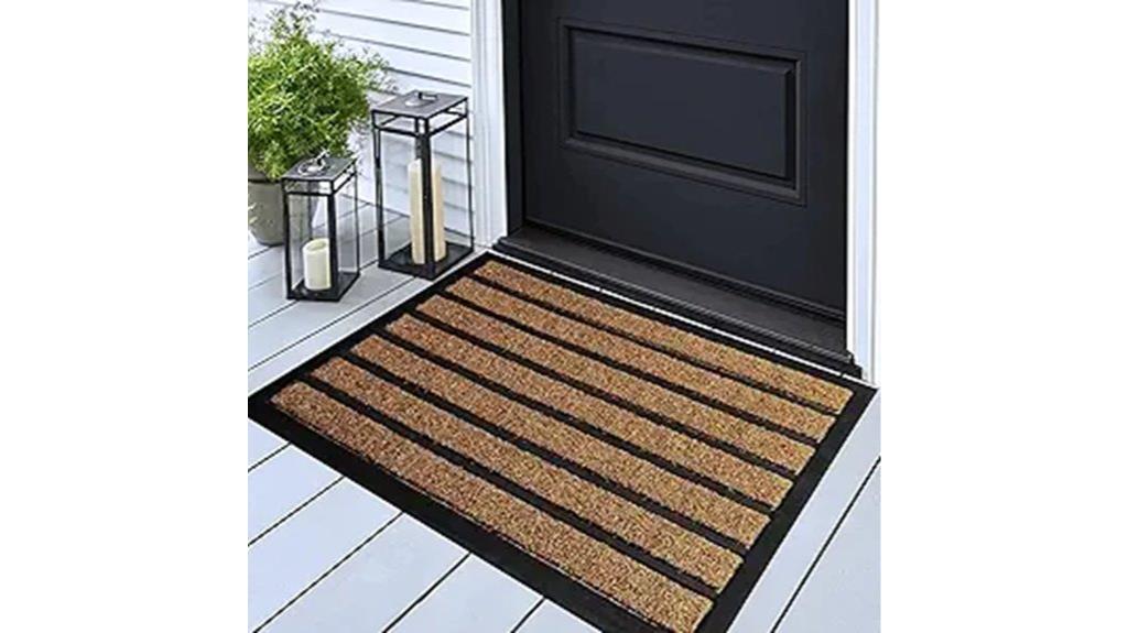 durable outdoor welcome mat