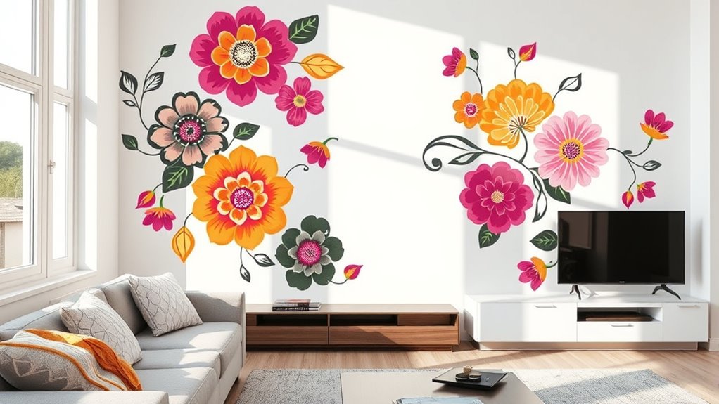 easy flexible wall decorating