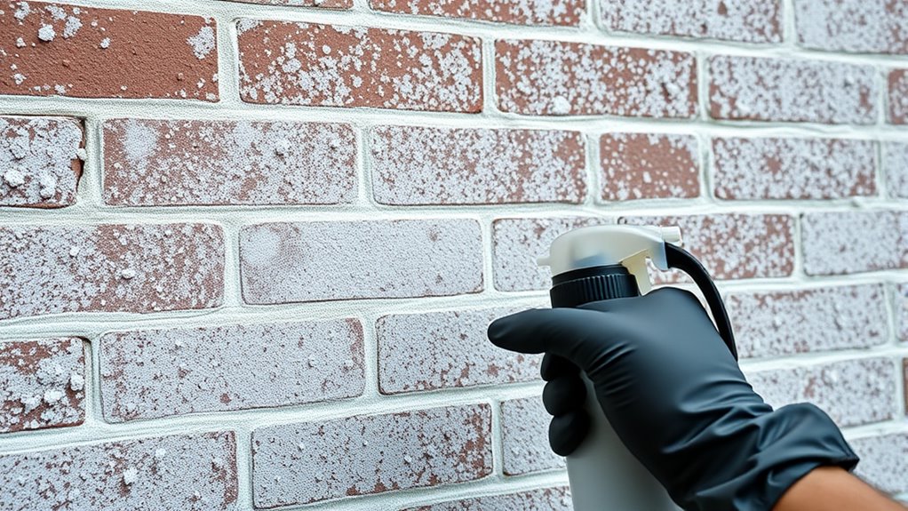 efflorescence removal and moisture control