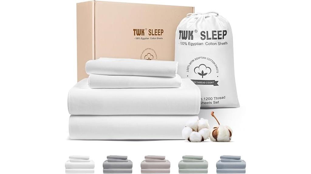 egyptian cotton bedding set