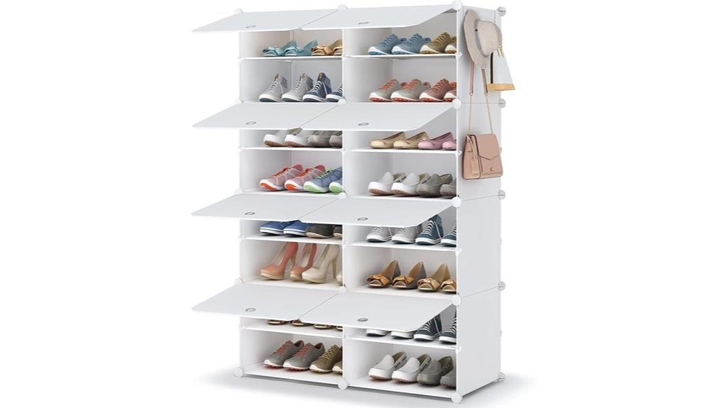eight tier shoe organizer