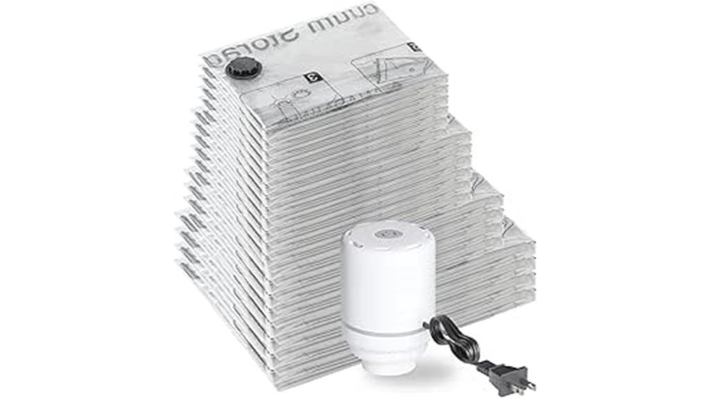 electric pump vacuum storage