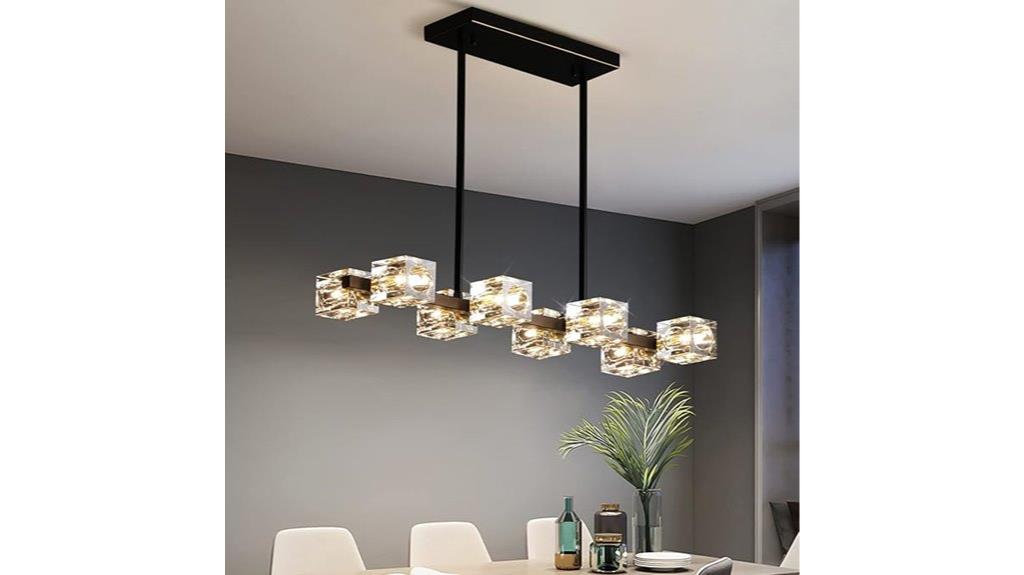 elegant black gold chandelier