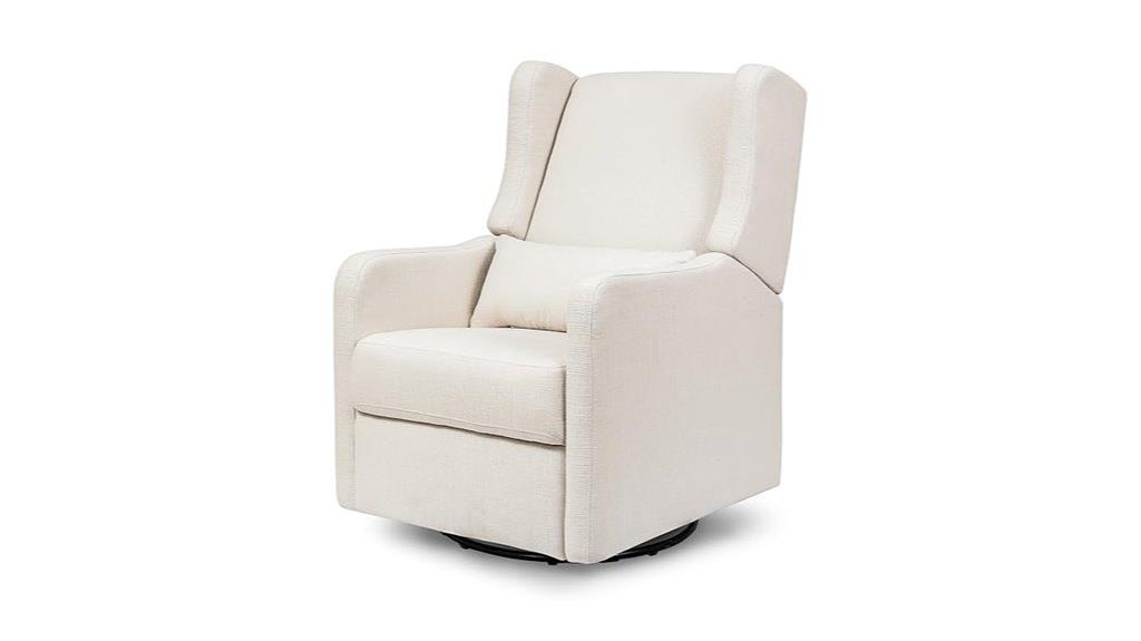 elegant nursery glider chair