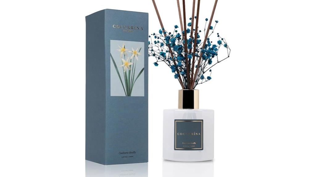 elegant reed diffuser set