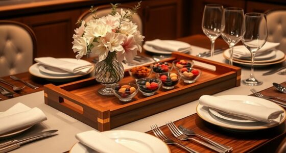 elegant table decor accessories