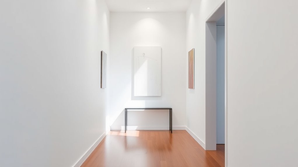 elevate hallway with vertical elements