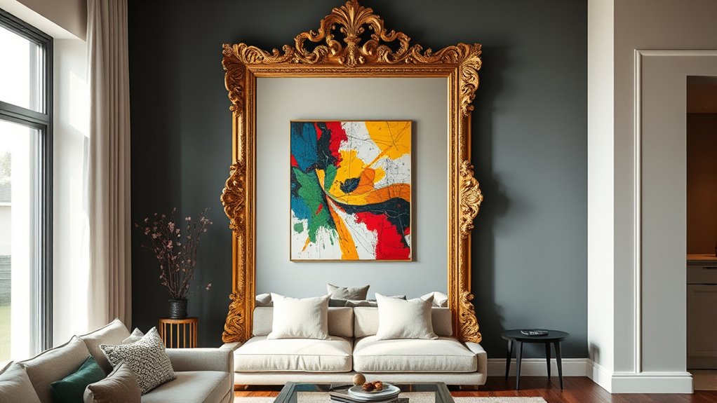 enhance space with mirrors