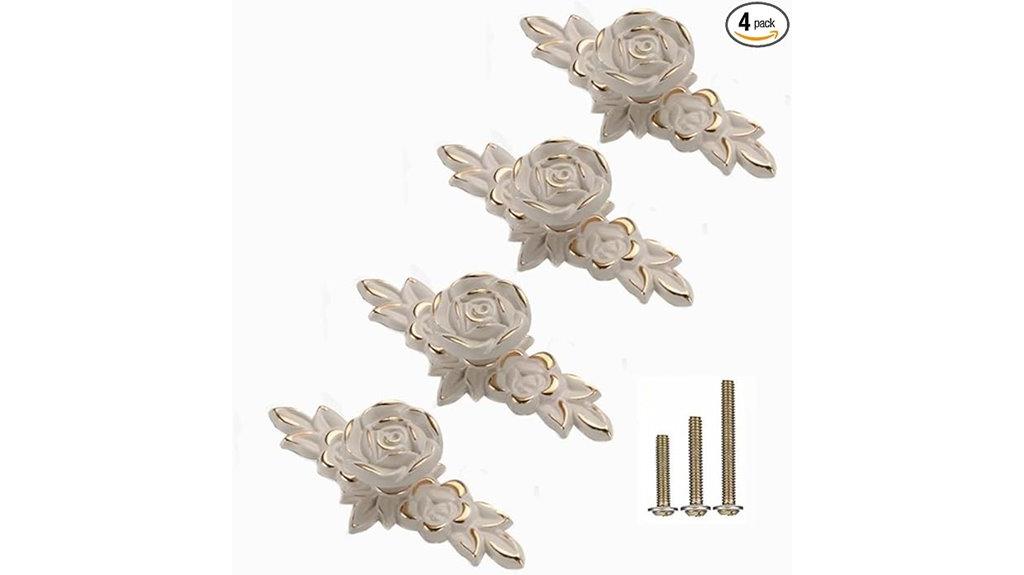 euro rose cabinet knobs