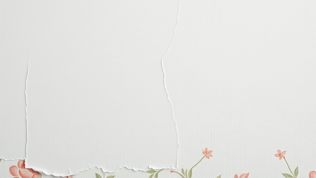 evaluate wallpaper condition thoroughly