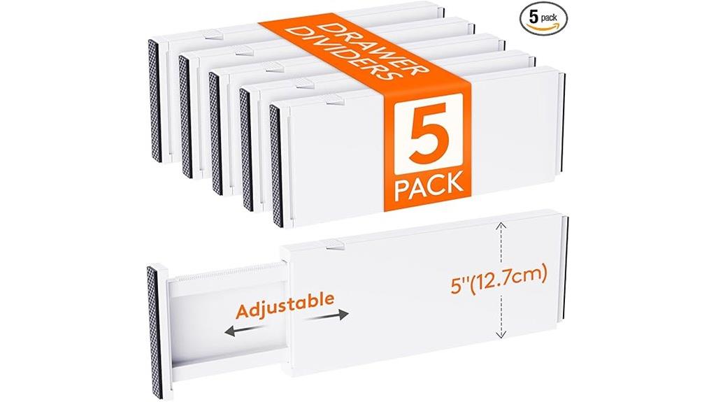 expandable deep drawer dividers