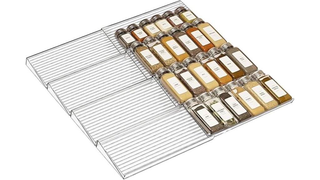 expandable spice rack organizer