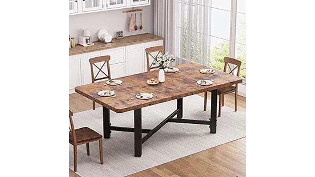 extendable 4 6 seat table