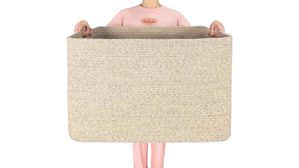 extra large blanket basket