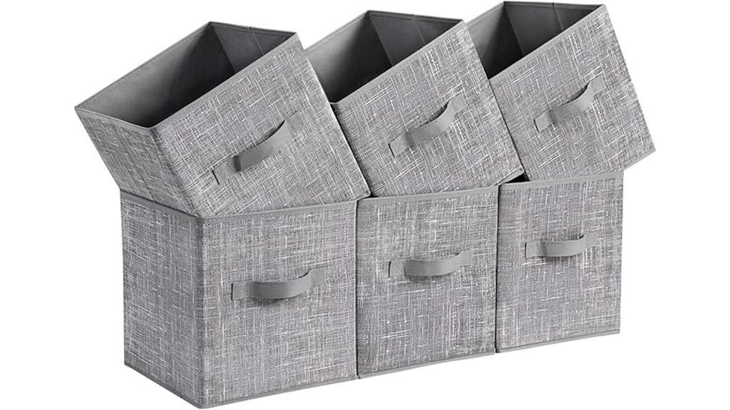 fabric storage cubes
