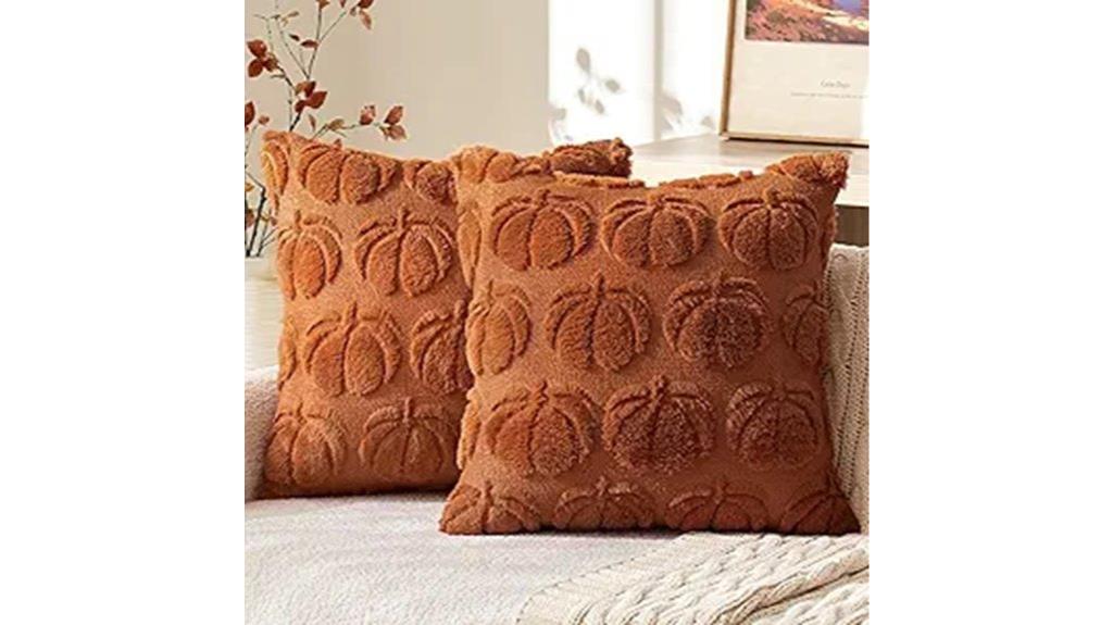 fall themed 18x18 pillow covers