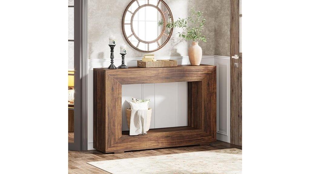 farmhouse console table