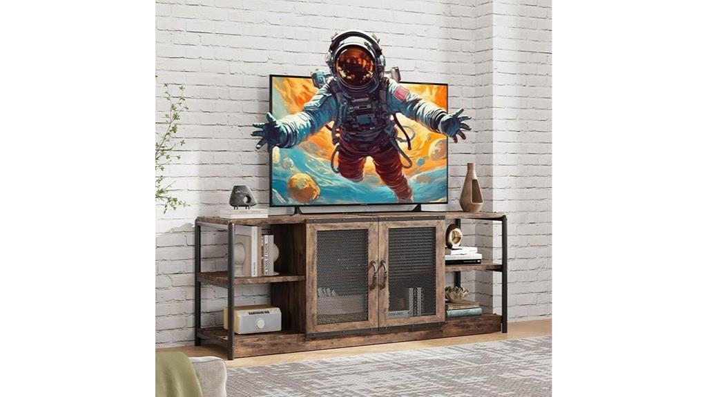 farmhouse tv stand 65 75