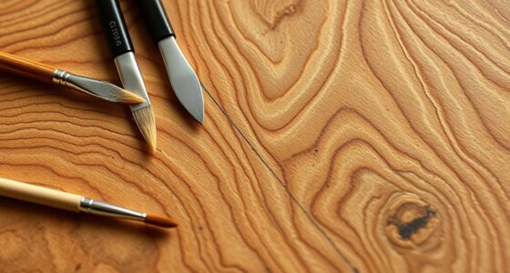 faux wood grain painting