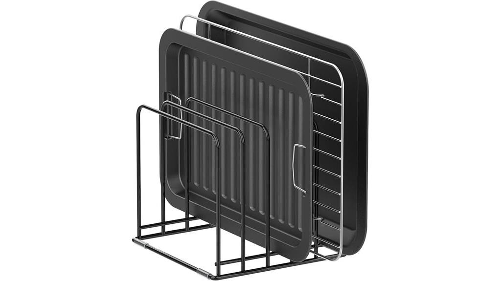 five slot kitchen organizer