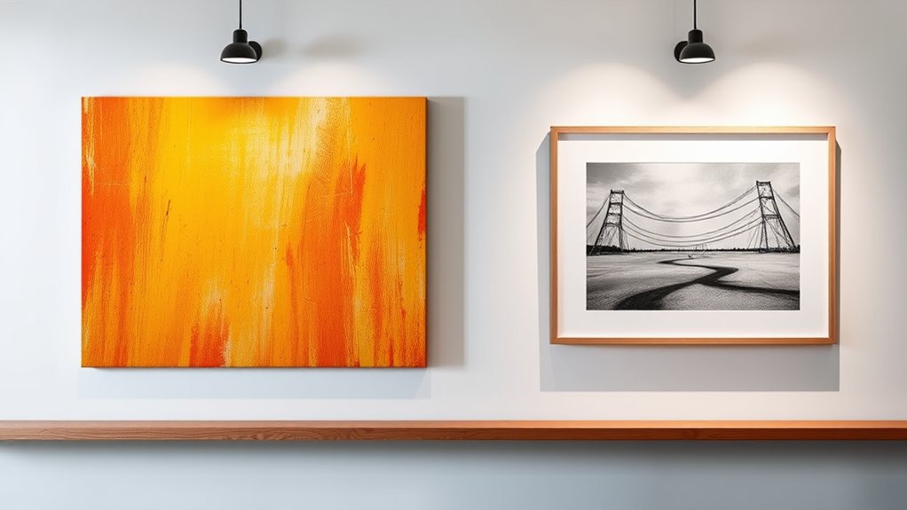 flexible framing and display