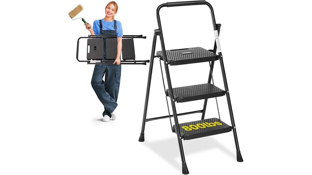 foldable anti slip step stool