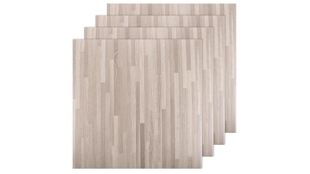 forty 12x12 peel tiles