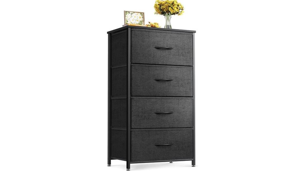 four drawer dresser storage