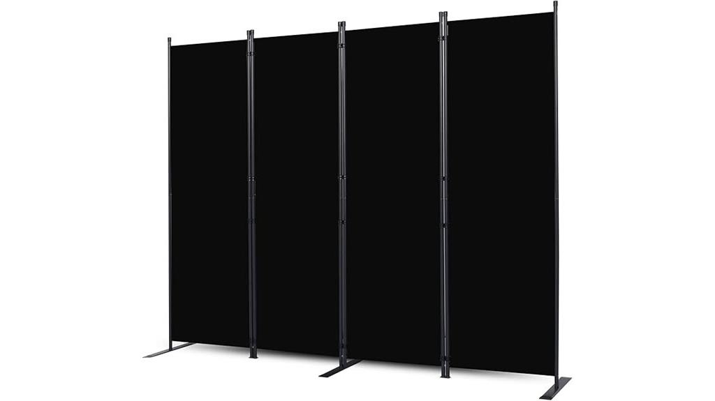 four panel folding screen