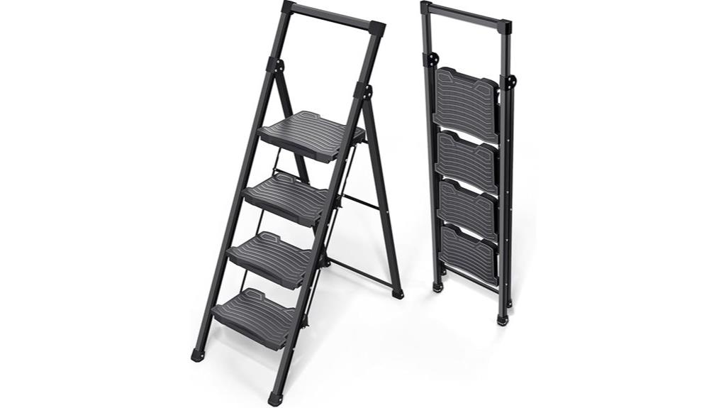 four step folding ladder