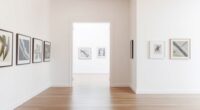 gallery doorway sightline alignment