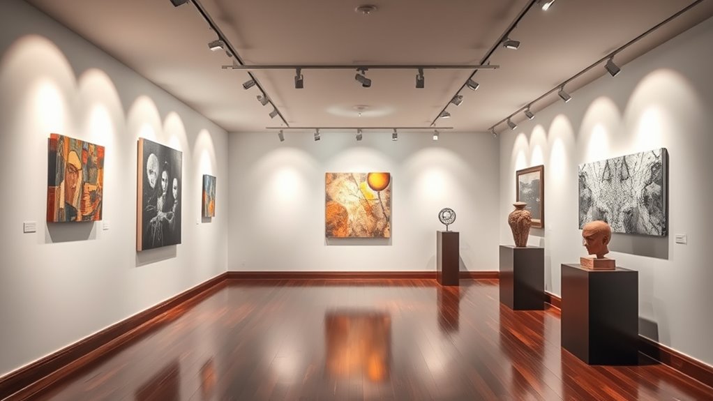 gallery style home lighting