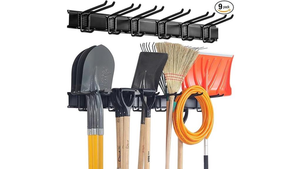 garage wall tool rack