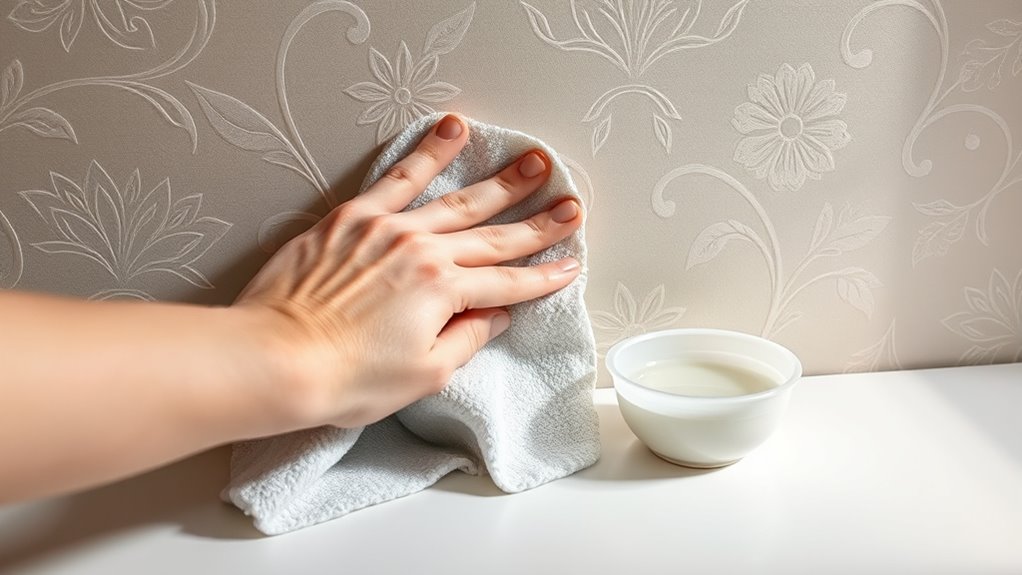 gentle test minimal moisture