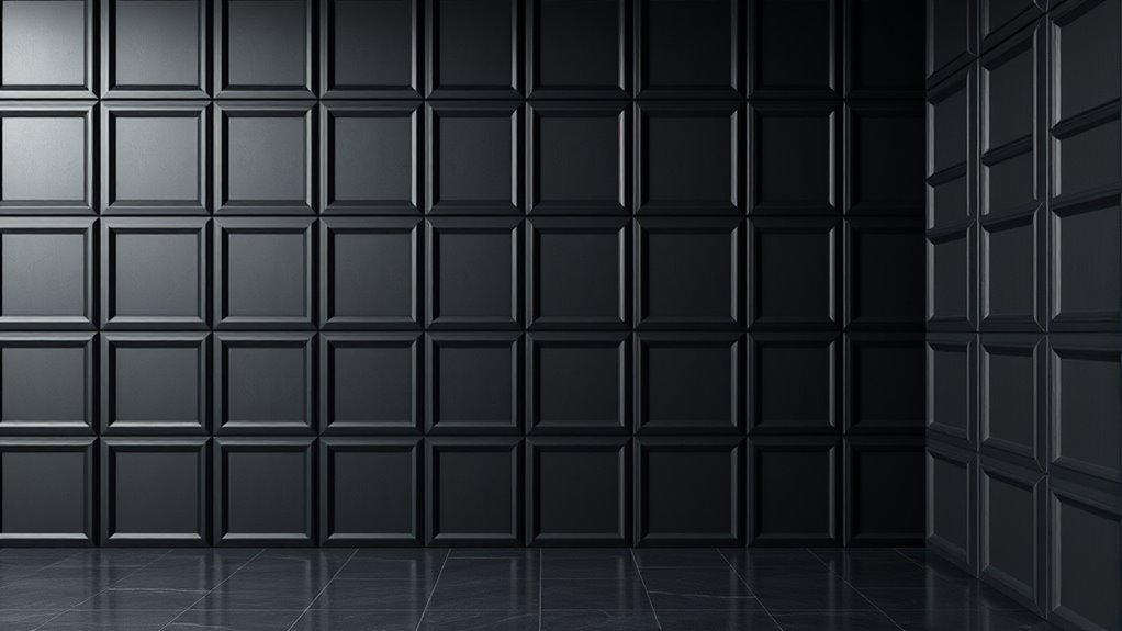 geometric panel wall design