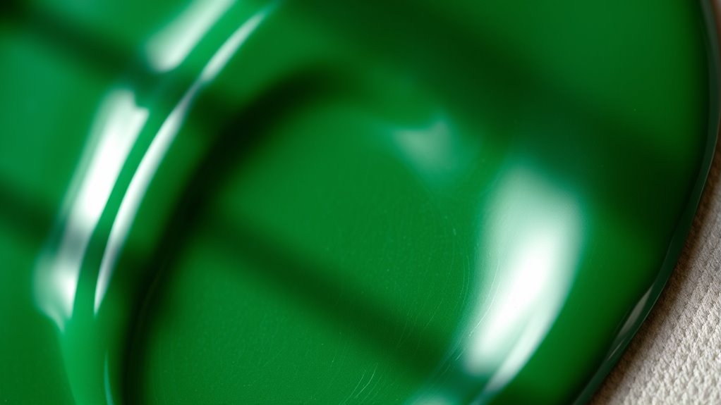 glossy paint reflects light