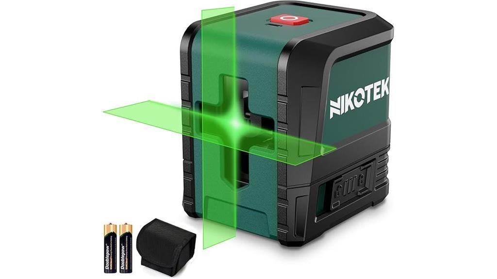 green line self leveling laser