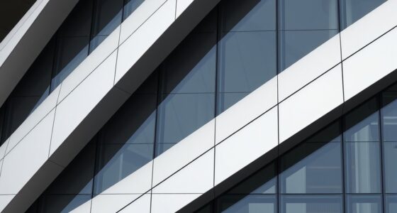 grid lines match architecture